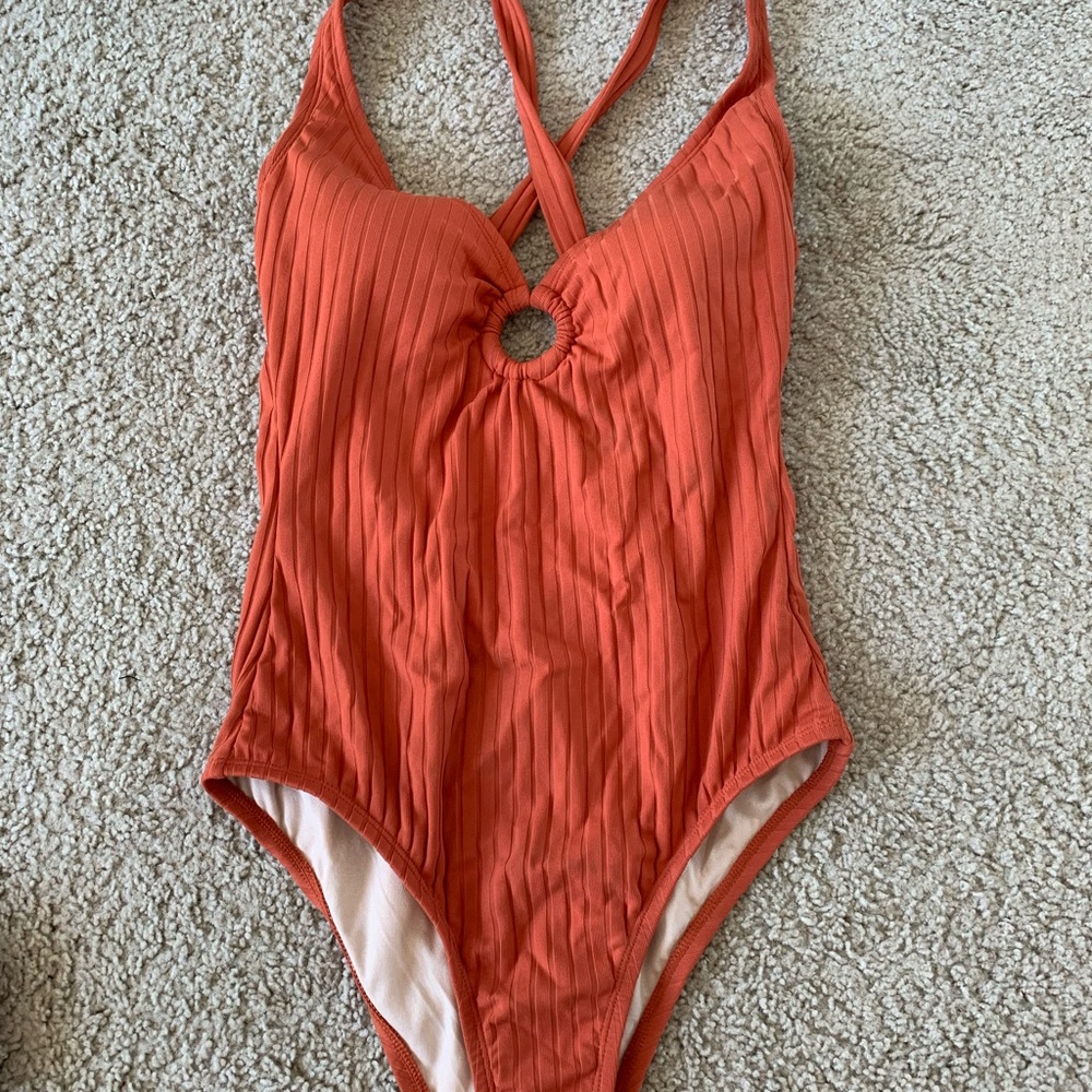Orange one piece